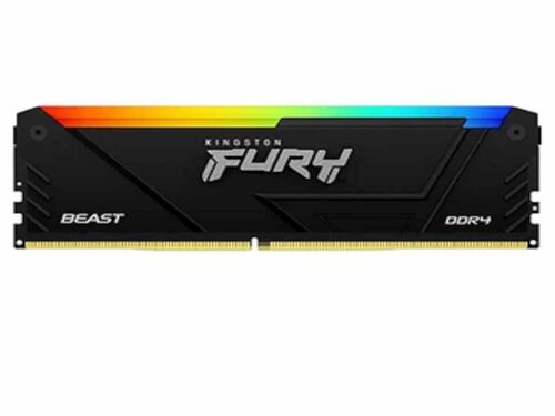 MEMORIJA KINGSTON 64GB(2X32GB)/DIMM/DDR4/3200MHZ/CL16/FURY BEAST RGB